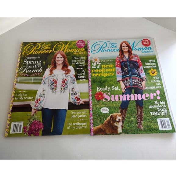 The Pioneer Woman Magazine Lot/7 Summer Fall Winter 2108 Spr/Sum/Fall/Win 2019 - Picture 8 of 15